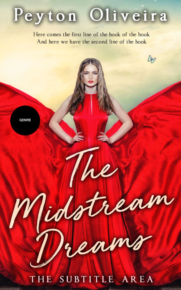 Front view of Thunderbird #8054 - Premade Romance Book Cover