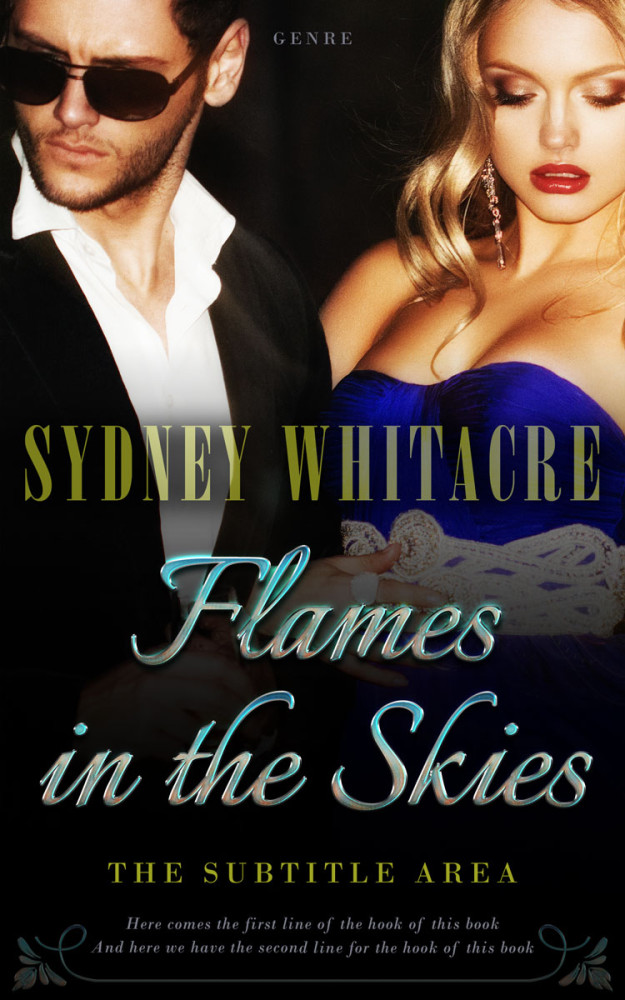 Front view of Tan #8086 - Premade Mystery & Thriller & Suspense Book Cover