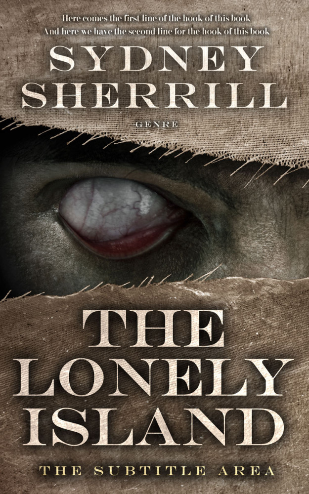 Front view of Taupe #8142 - Premade Mystery & Thriller & Suspense Book Cover