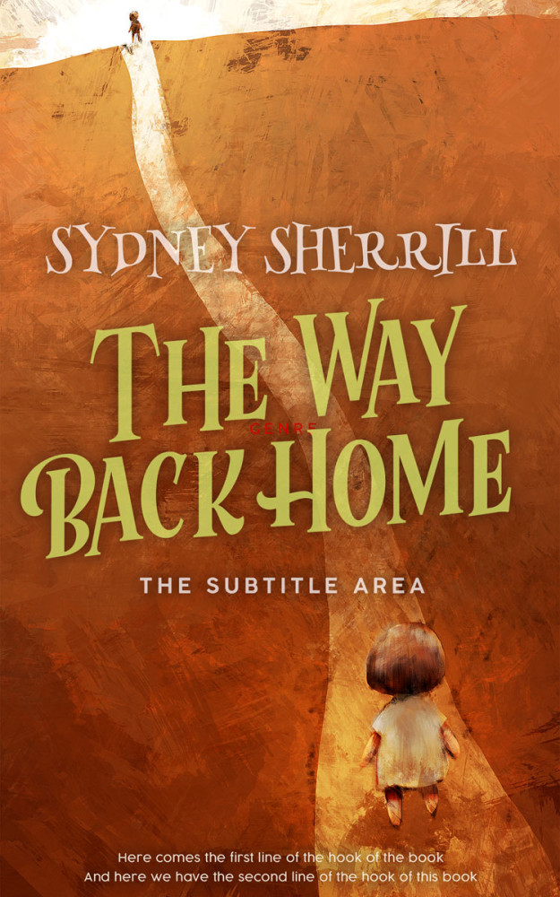 Front view of Hawaiian Tan #8162 - Premade Teen & Young Adult Book Cover | BookCoverZone