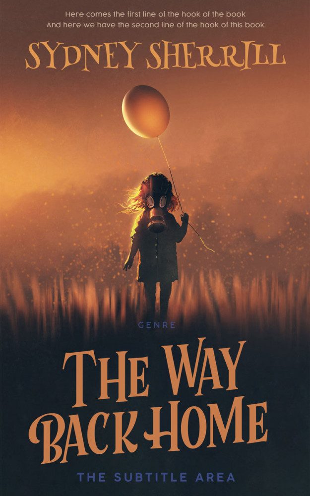 Front view of Spicy Mix #8167 - Premade Apocalyptica Book Cover