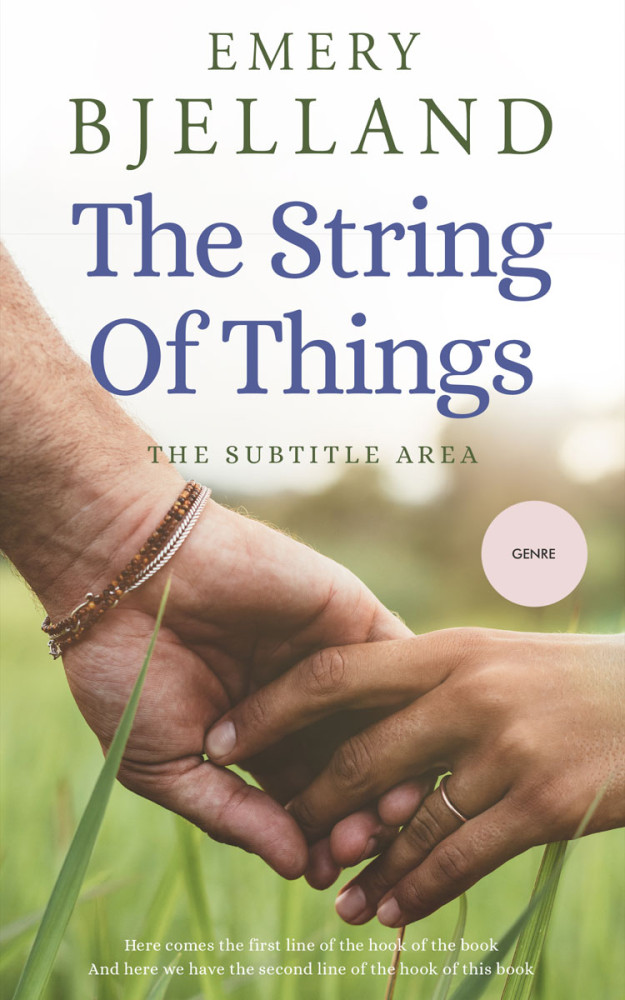 Front view of Clay Creek #8221 - Premade Romance Book Cover