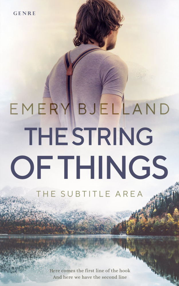 Front view of Swiss Coffee #8225 - Premade Romance Book Cover