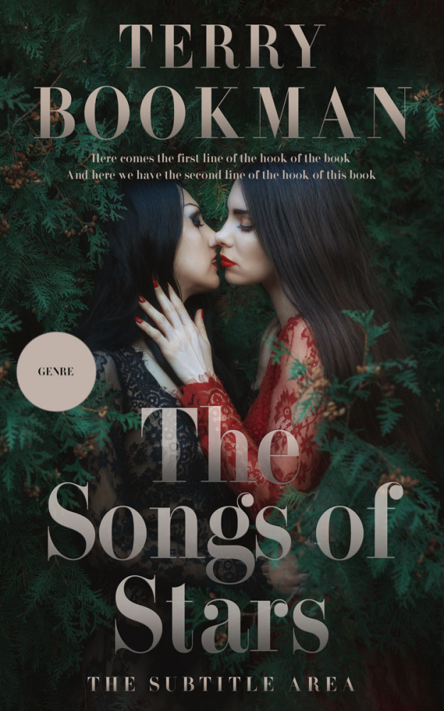 Front view of Heavy Metal #8267 - Premade Erotica Book Cover