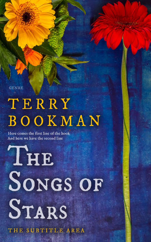 Front view of Astronaut #8279 - Premade Poetry Book Cover | BookCoverZone