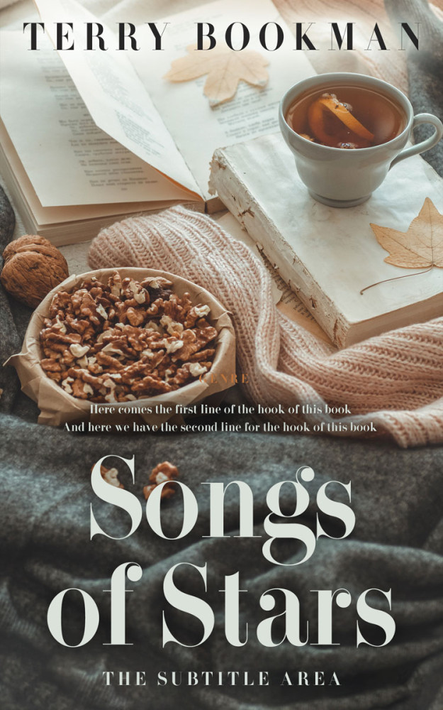 Front view of Nomad #8285 - Premade Romance Book Cover