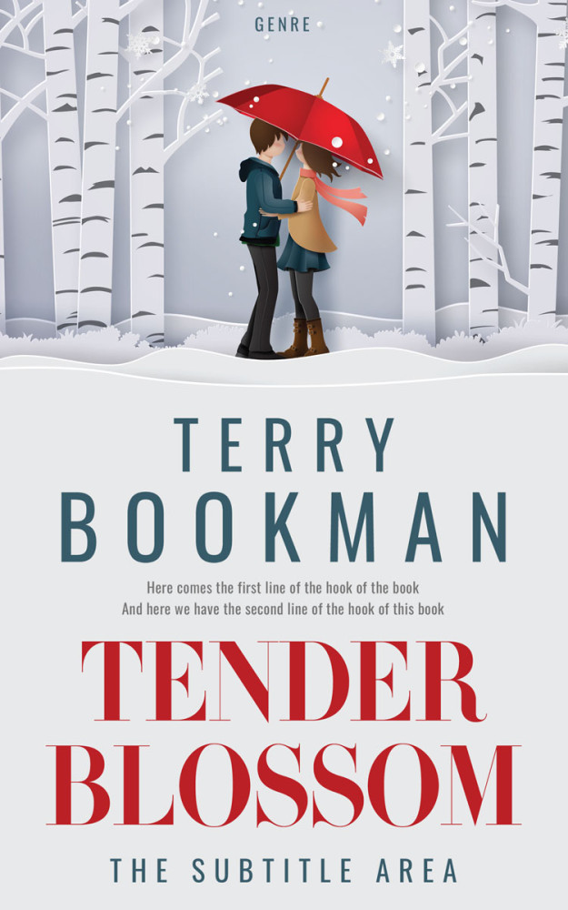 Front view of Iron #8293 - Premade Romance Book Cover