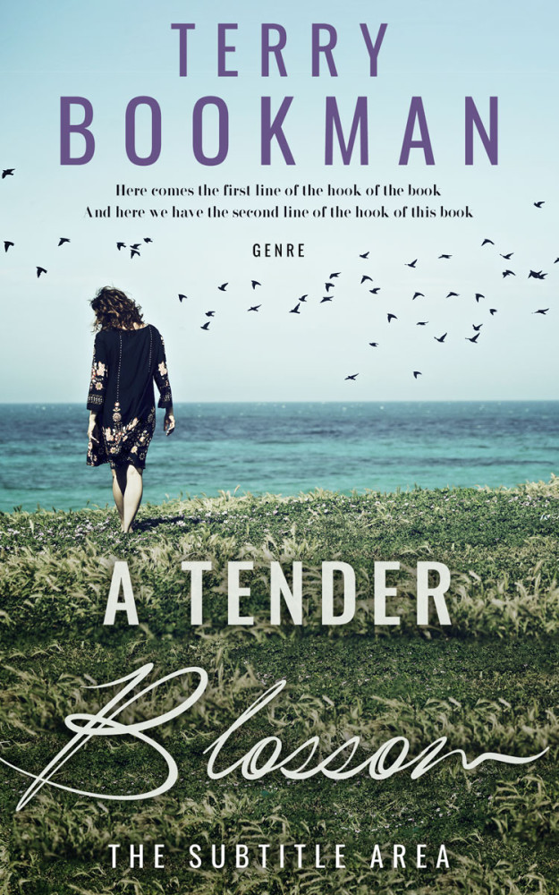 Front view of Geyser #8301 - Premade Romance Book Cover