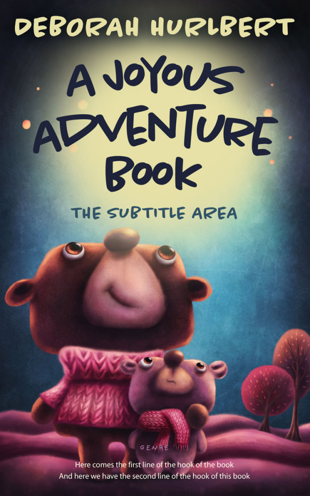 Front view of Tuna #8343 - Premade Fantasy Book Cover