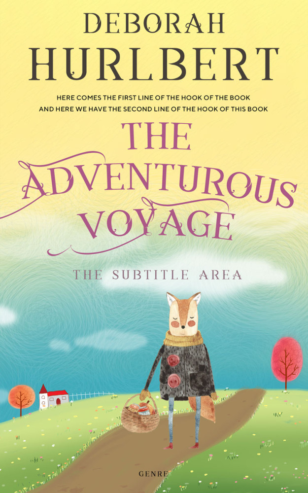 Front view of Winter Hazel #8347 - Premade Nature Book Cover