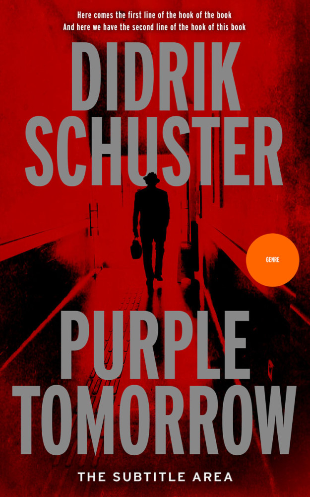 Front view of Natural Gray #8416 - Premade Mystery & Thriller & Suspense Book Cover