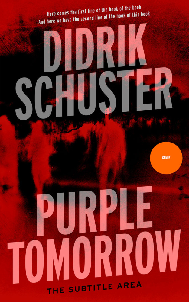 Front view of Puce #8417 - Premade Mystery & Thriller & Suspense Book Cover