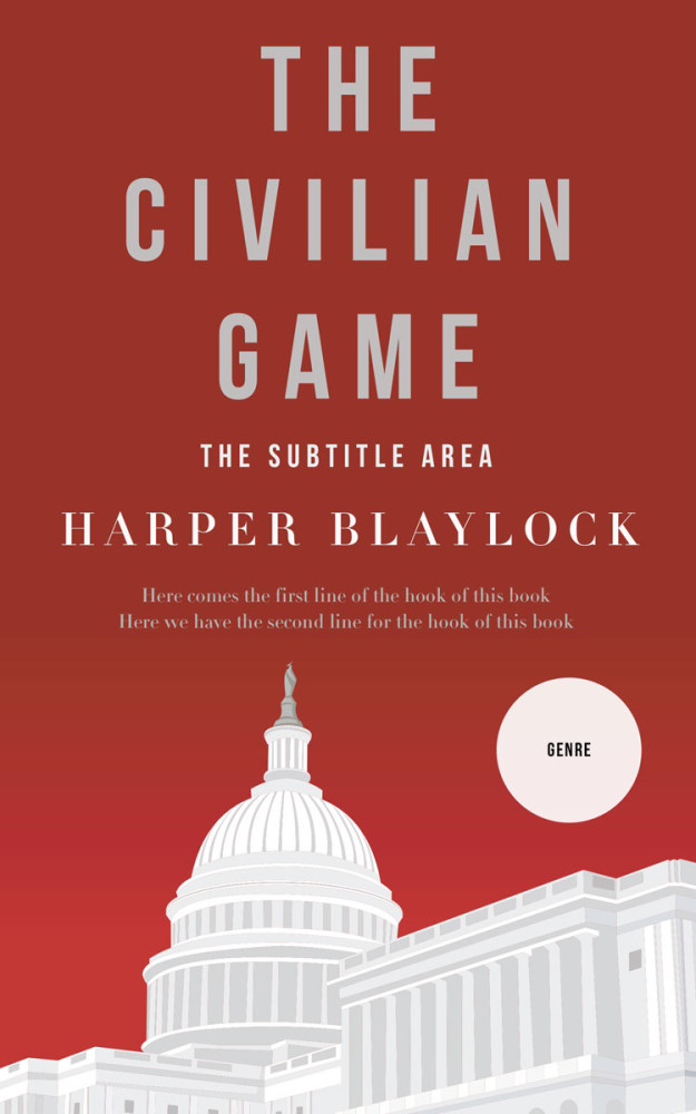 Front view of Stiletto #8451 - Premade Travel Book Cover