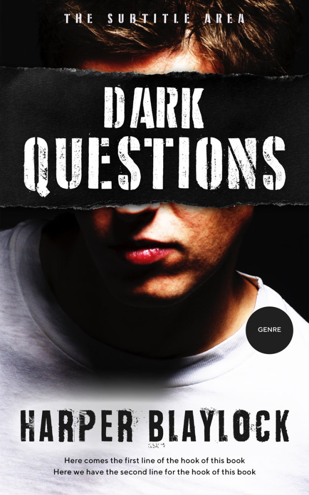 Front view of Wafer #8486 - Premade Mystery & Thriller & Suspense Book Cover