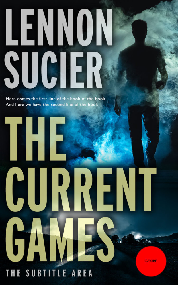 Front view of Gable Green #8500 - Premade Mystery & Thriller & Suspense Book Cover