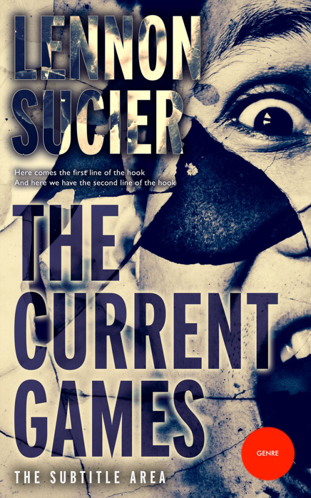 Front view of Sapling #8535 - Premade Horror Book Cover