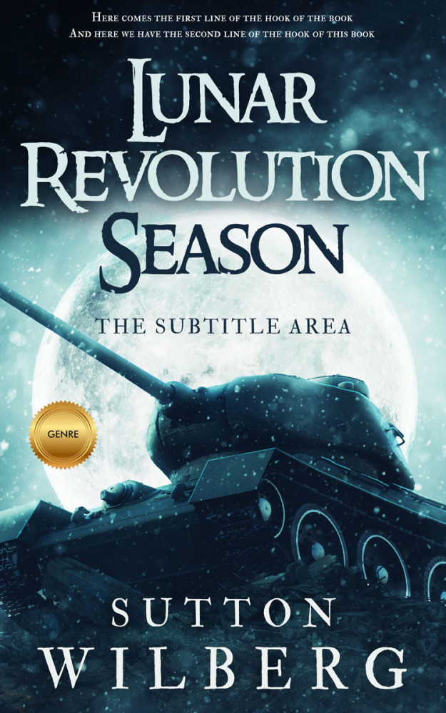 Front view of Big Stone #8544 - Premade Historical Book Cover