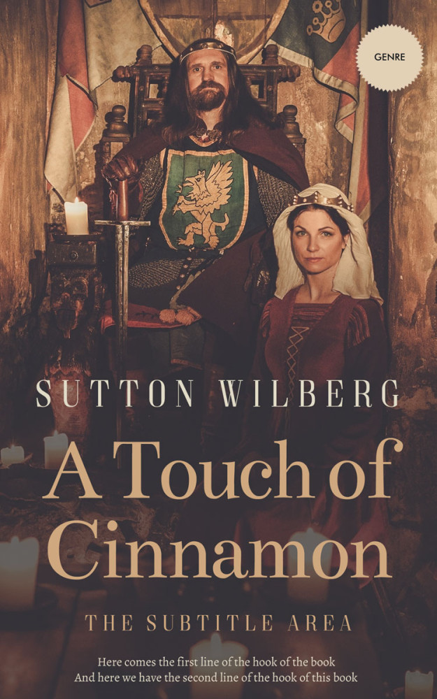 Front view of Matterhorn #8545 - Premade Historical Book Cover