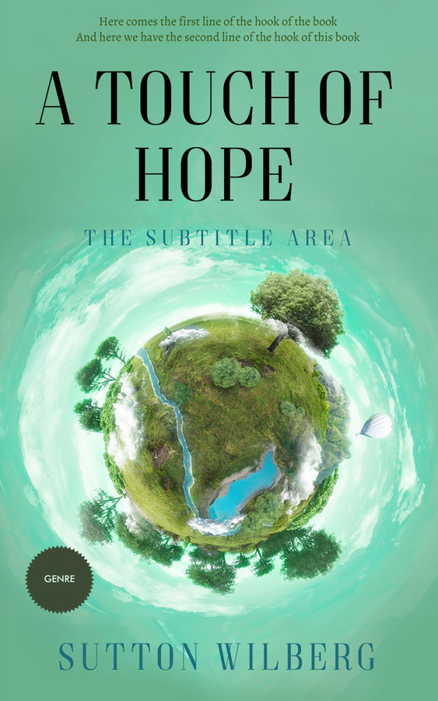 Front view of De York #8549 - Premade Science & Nature Book Cover