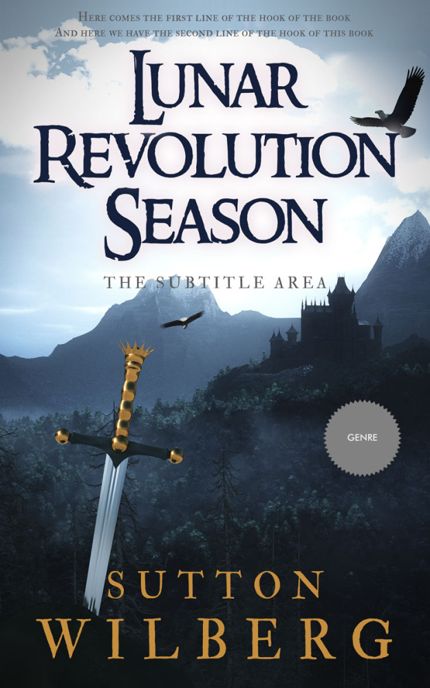 Front view of Iron #8560 - Premade Historical Book Cover | BookCoverZone