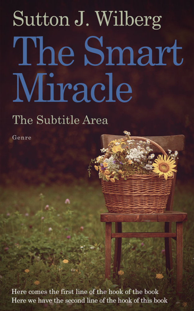 Front view of English Walnut #8590 - Premade Literary Fiction Book Cover | BookCoverZone