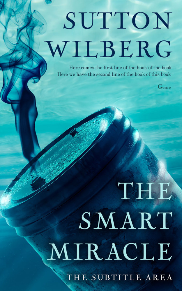 Front view of Morning Glory #8615 - Premade Science & Nature Book Cover