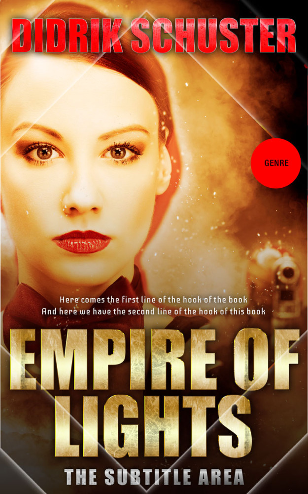 Front view of Paco #8641 - Premade Mystery & Thriller & Suspense Book Cover