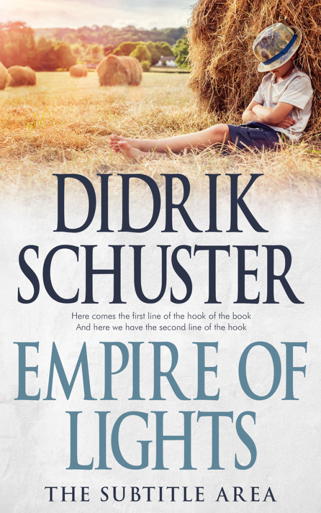 Front view of Pearl Bush #8682 - Premade Literary Fiction Book Cover