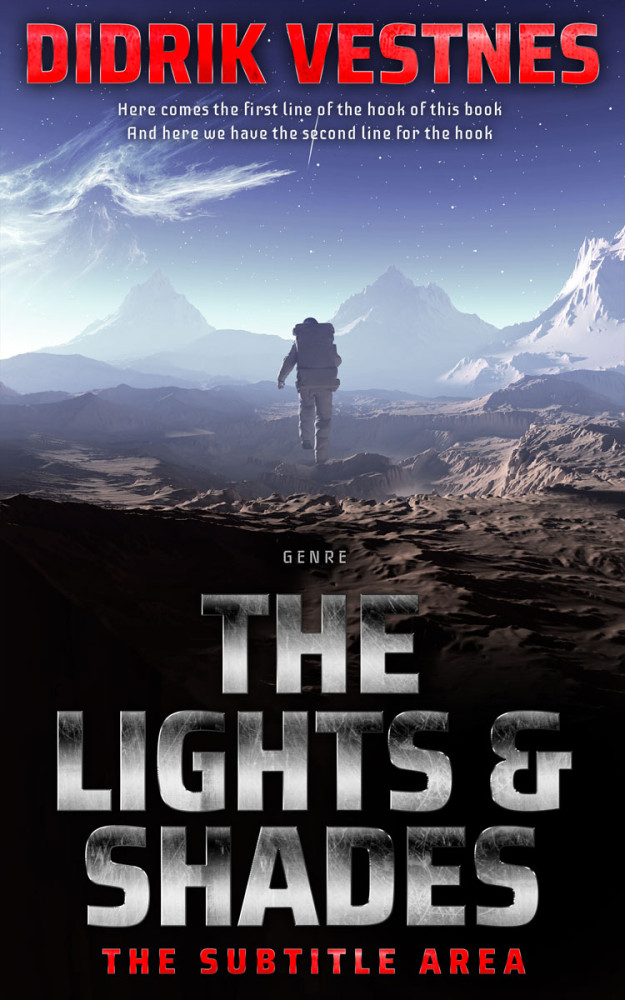 Front view of Cold Turkey #8710 - Premade Science Fiction Book Cover