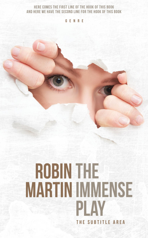 Front view of Pampas #8718 - Premade Mystery & Thriller & Suspense Book Cover