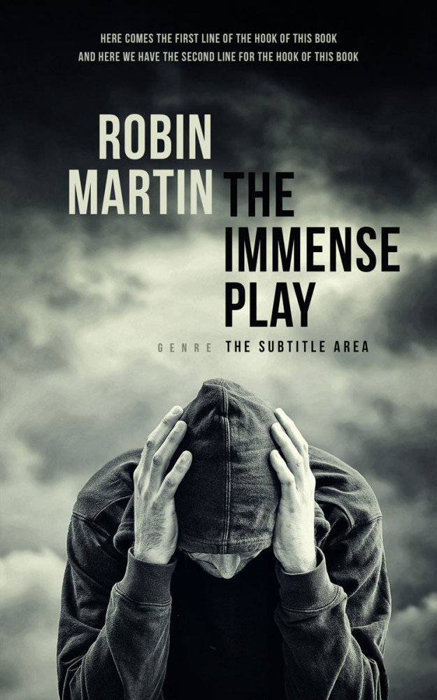 Front view of Clay Ash #8728 - Premade Mystery & Thriller & Suspense Book Cover