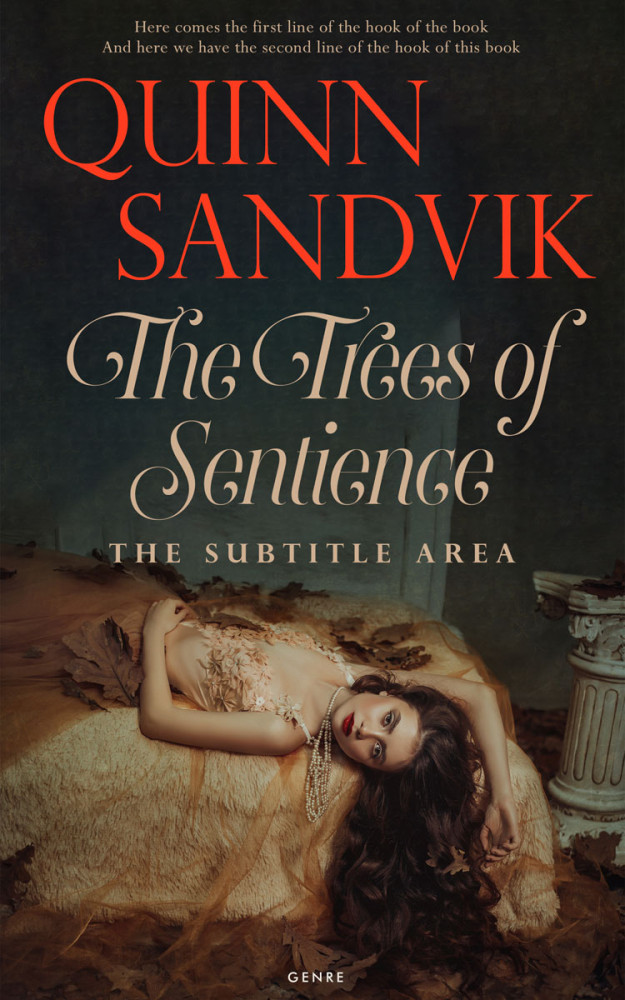 Front view of Dune #8763 - Premade Erotica Book Cover