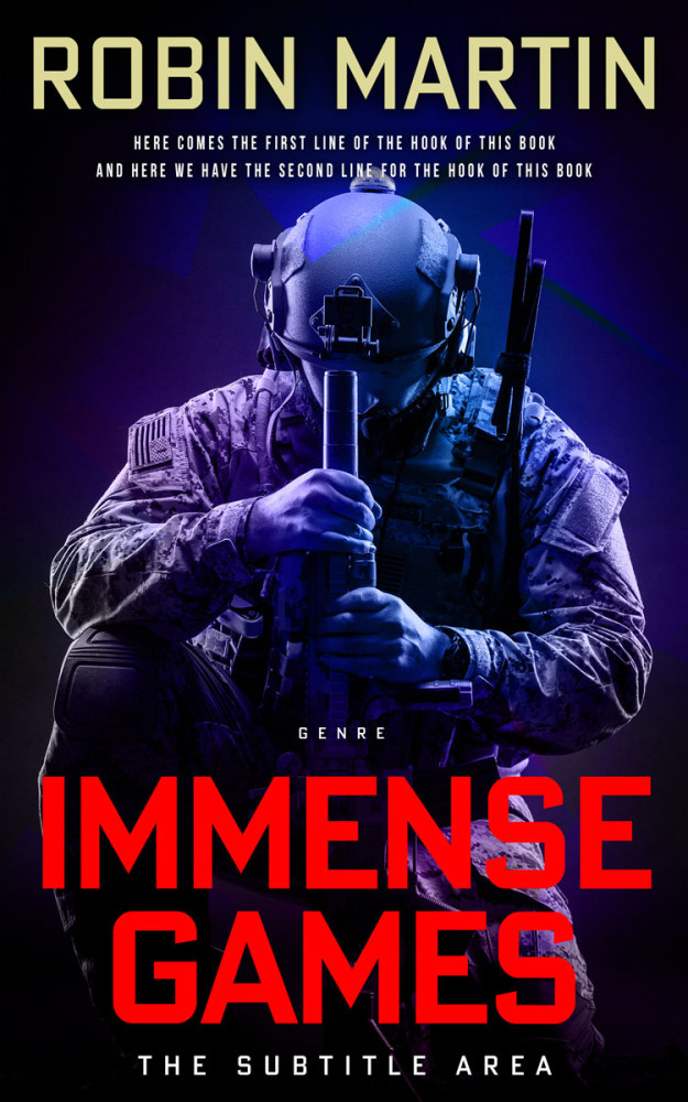 Front view of Mandy #8785 - Premade Mystery & Thriller & Suspense Book Cover