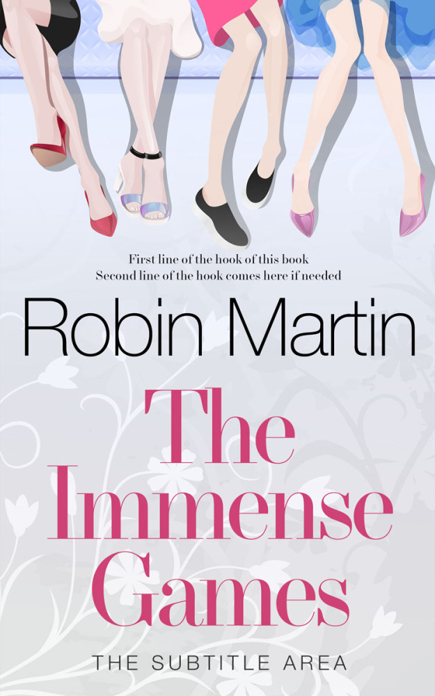 Front view of Mischka #8811 - Premade Chick Lit Book Cover | BookCoverZone