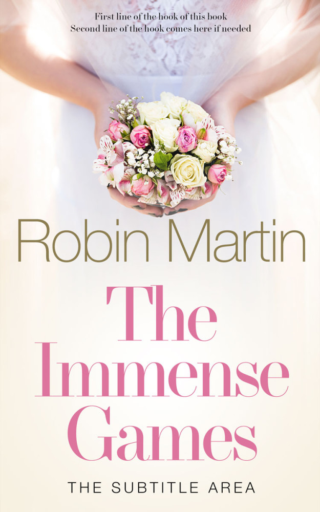 Front view of Dawn Pink #8812 - Premade Romance Book Cover | BookCoverZone