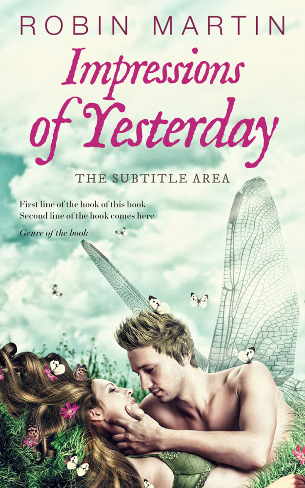 Front view of Willow Brook #8813 - Premade Romance Book Cover