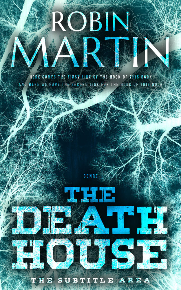 Front view of Firefly #8859 - Premade Abstract Book Cover