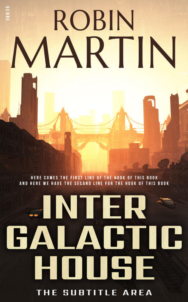 Front view of Sidecar #8866 - Premade Science Fiction Book Cover