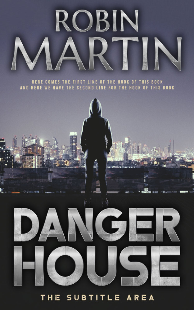 Front view of Tuna #8877 - Premade Mystery & Thriller & Suspense Book Cover