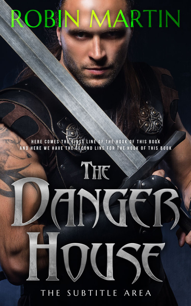 Front view of Del Rio #8882 - Premade Historical Book Cover