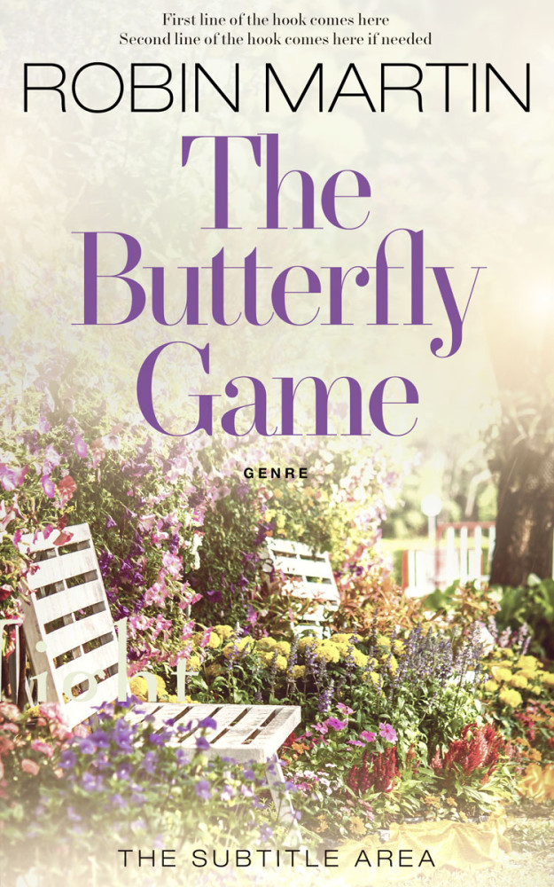 Front view of White Rock #8898 - Premade Literary Fiction Book Cover