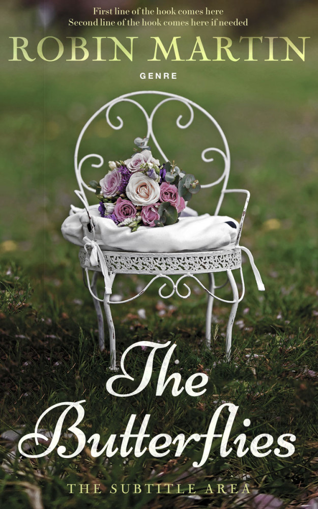 Front view of Kelp #8899 - Premade Romance Book Cover