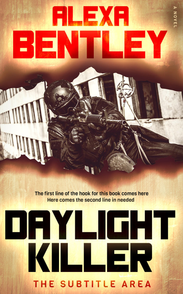 Front view of Jon #8948 - Premade Mystery & Thriller & Suspense Book Cover