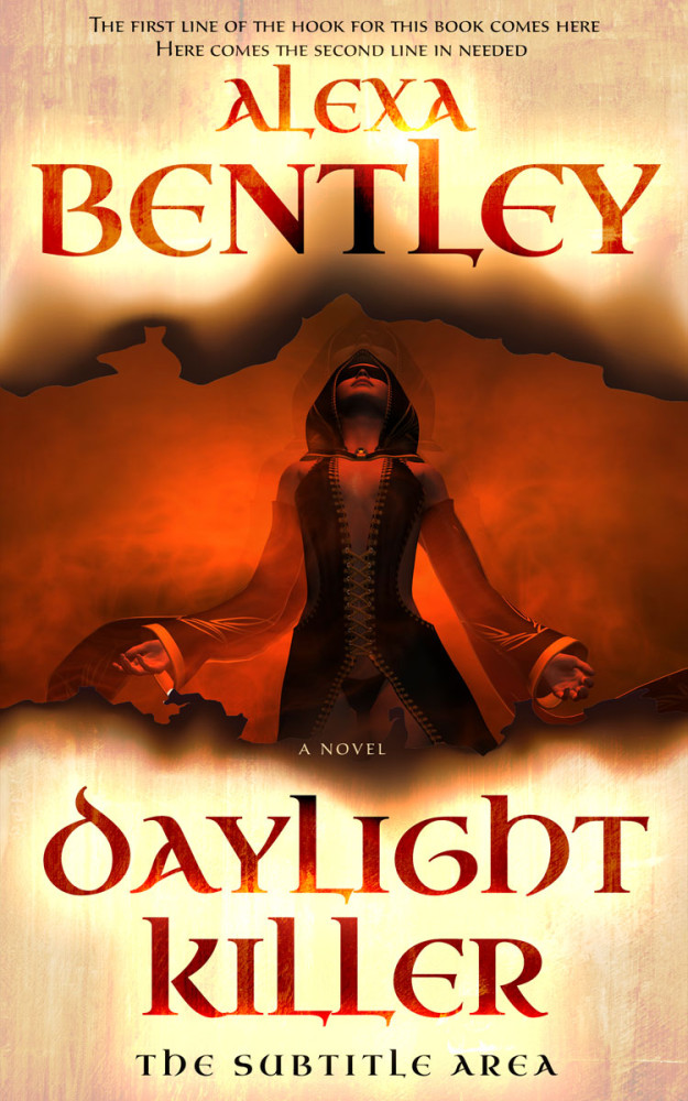 Front view of Clinker #8952 - Premade Fantasy Book Cover