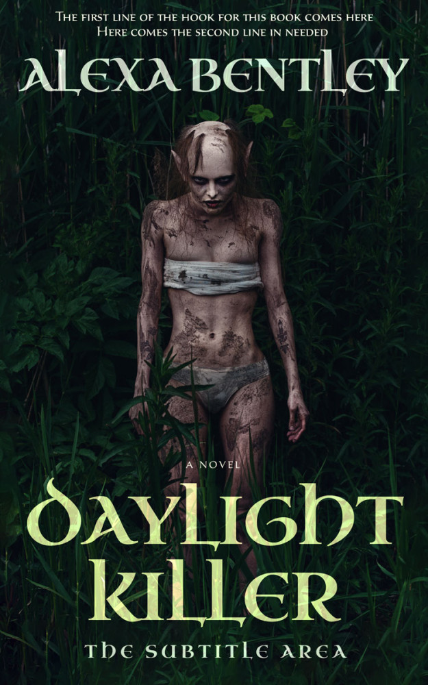 Front view of Racing Green #8964 - Premade Fantasy Book Cover