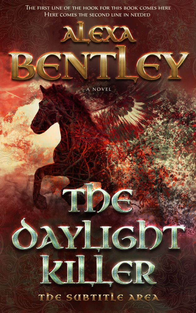 Front view of Cocoa Bean #8967 - Premade Apocalyptica Book Cover | BookCoverZone