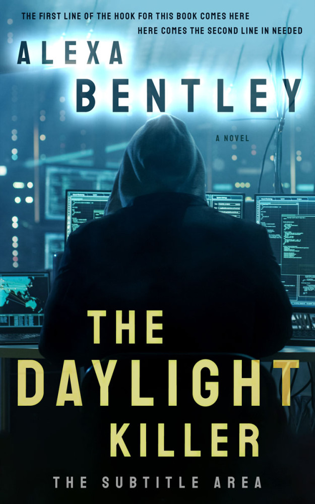 Front view of Surf #8992 - Premade Mystery & Thriller & Suspense Book Cover | BookCoverZone