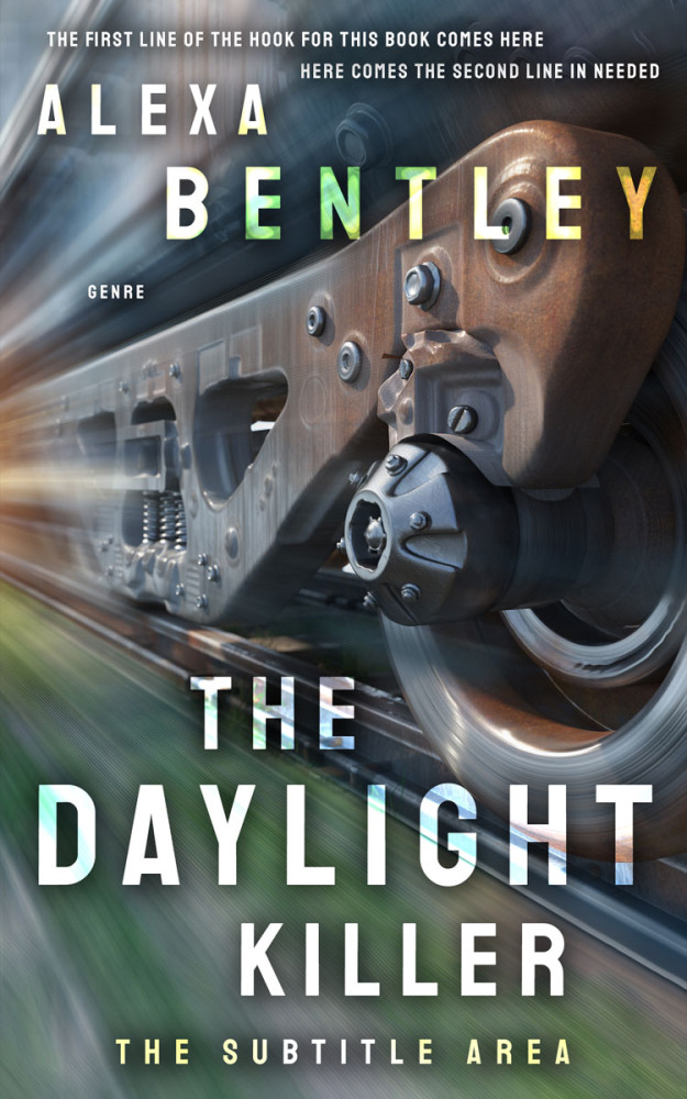 Front view of Cape Cod #9010 - Premade Action & Adventure Book Cover