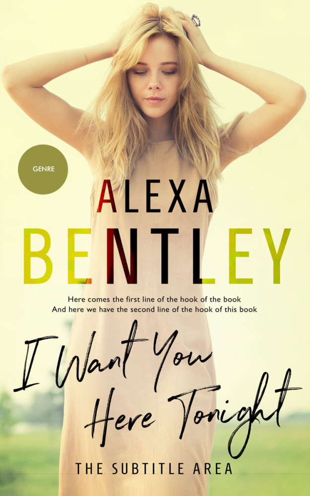 Front view of Mint Julep #9023 - Premade Romance Book Cover