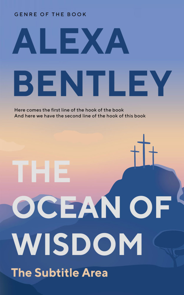 Front view of San Marino #9041 - Premade Religion & Spirituality Book Cover